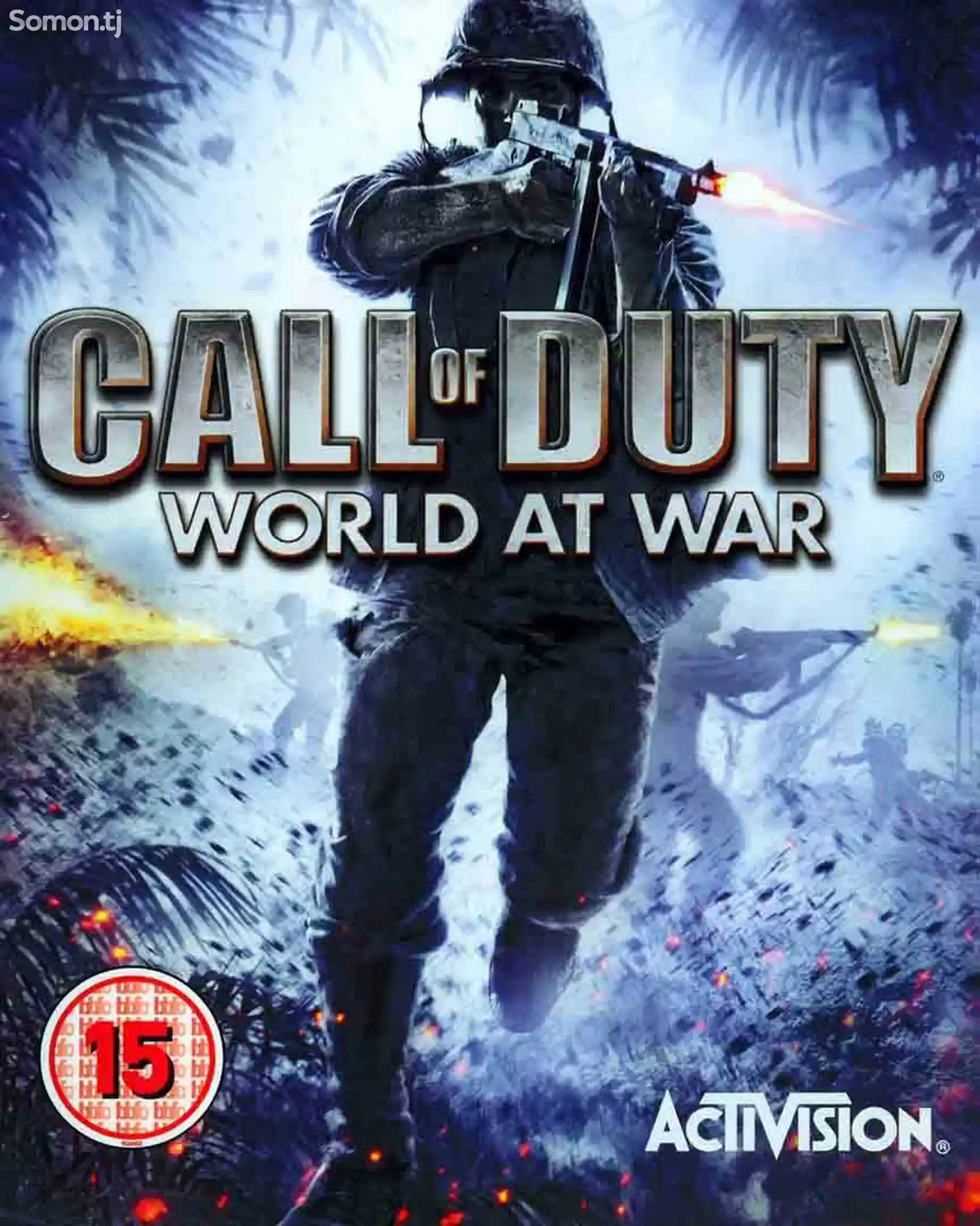 Игра Call of Duty 5 World at War на всех моделей Play Station-3