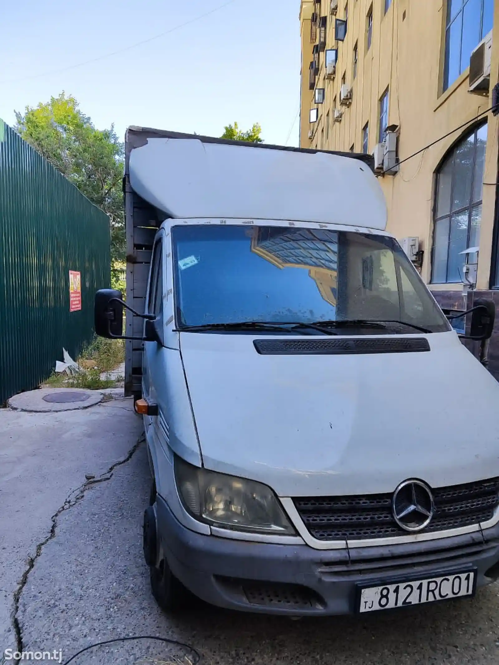 Бортовой автомобиль Mercedes-Benz Sprinter, 2001-2