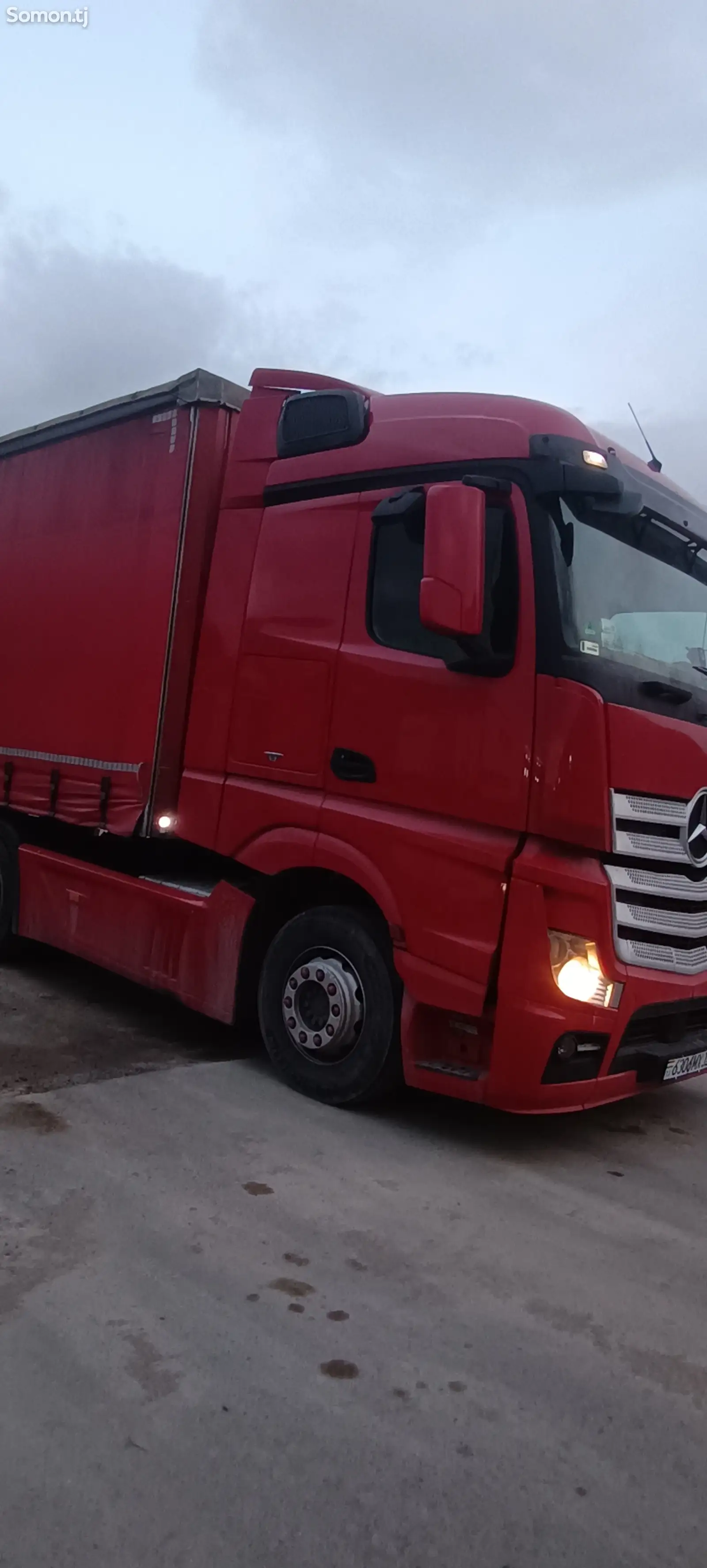 Бортовой грузовик Mercedes actros, 2012-1