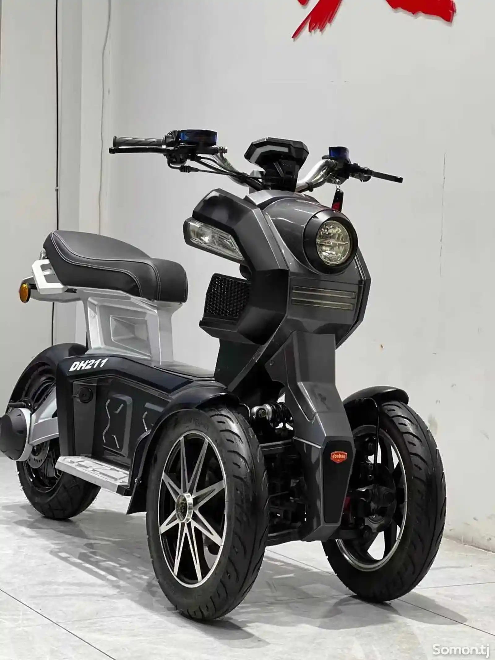 Электрический трицикл Doha 1500Вт, 72V20A на заказ-3