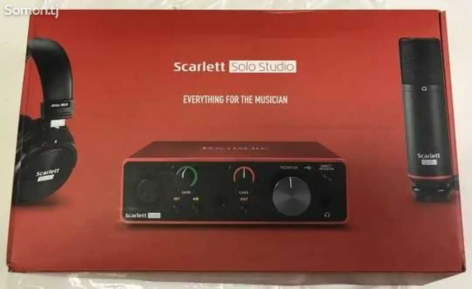 Комплект Focusrite Scarlett solo 3rd gen-3