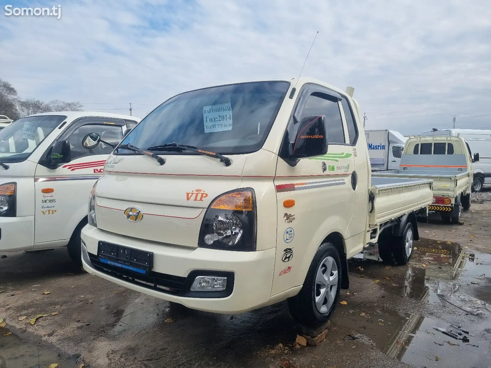 Бортовой автомобиль Hyundai Porter, 2014-1