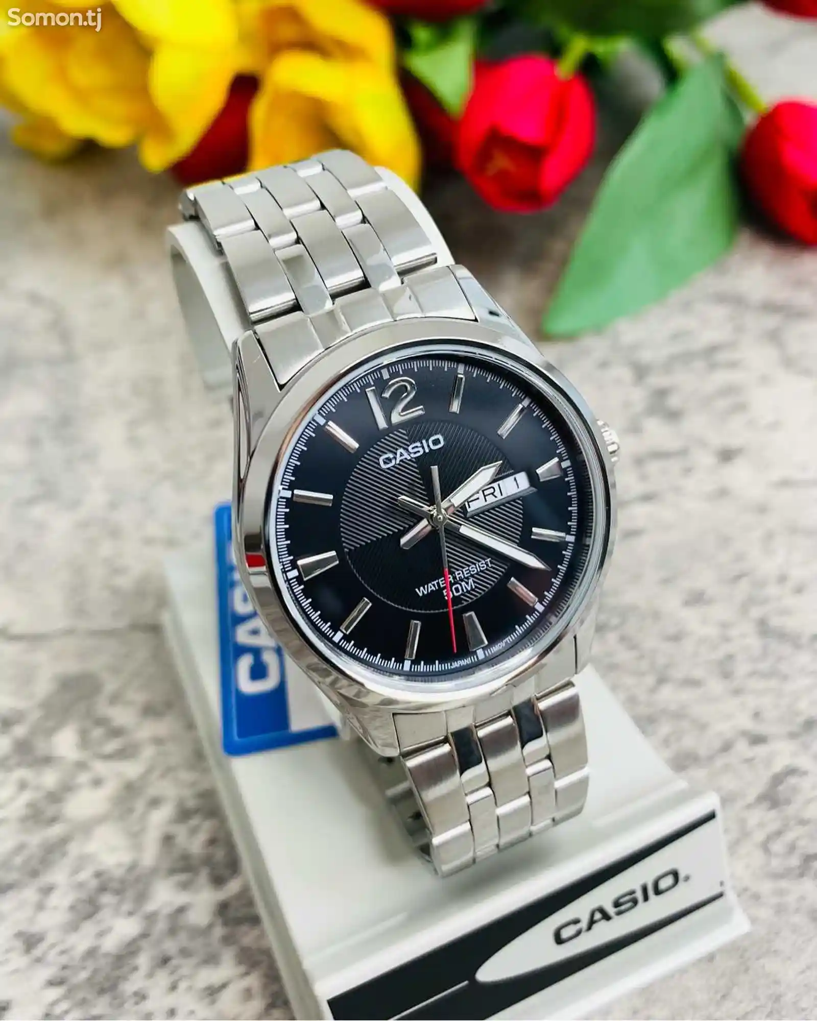 Стильные мужские часы CASIO MTP-1335D-1AVDF-1