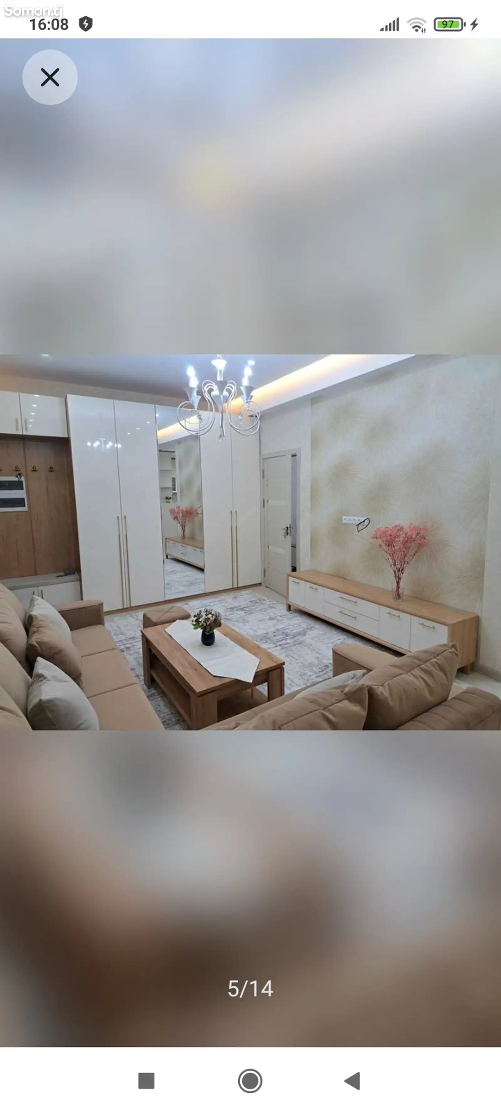 2-комн. квартира, 2 этаж, 70м², Камоли Хуҷанди-1