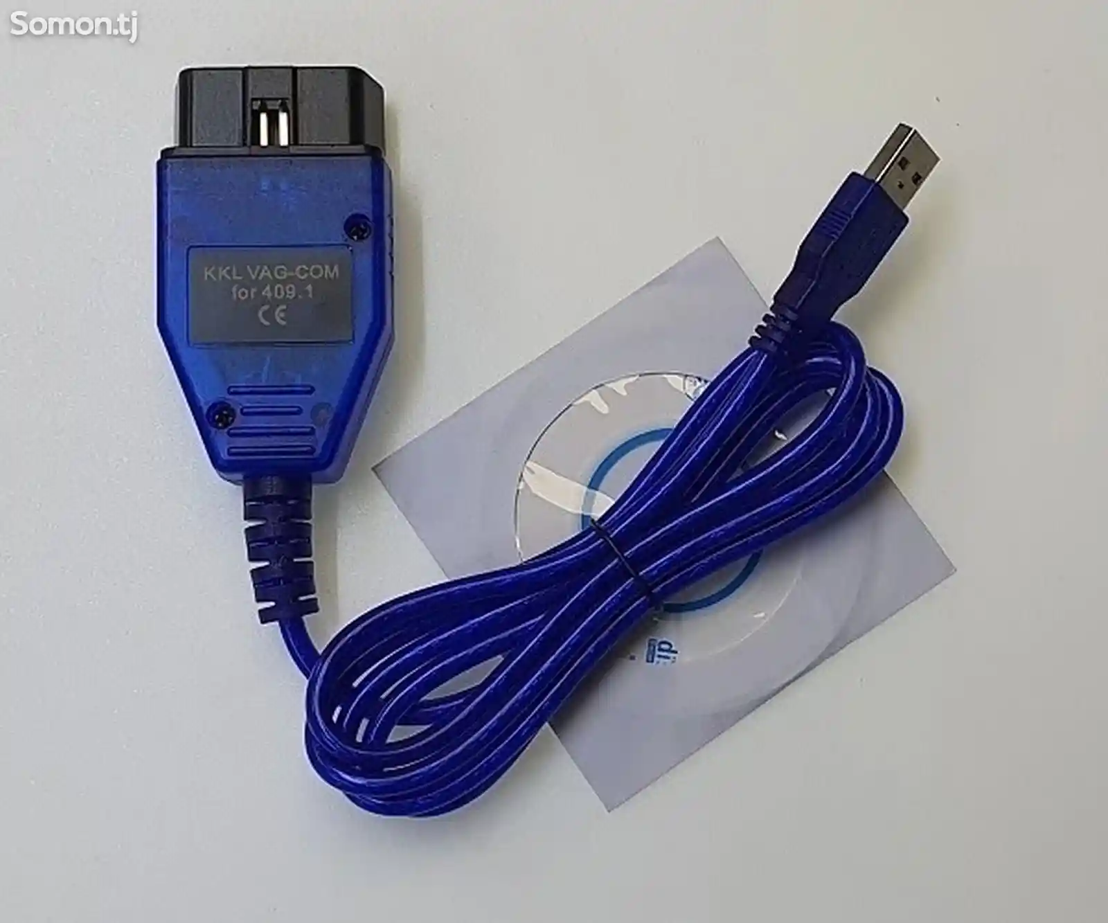 Диагностический адаптер Автосканер K-Line VAG COM KKL 409.1 OBD2-1
