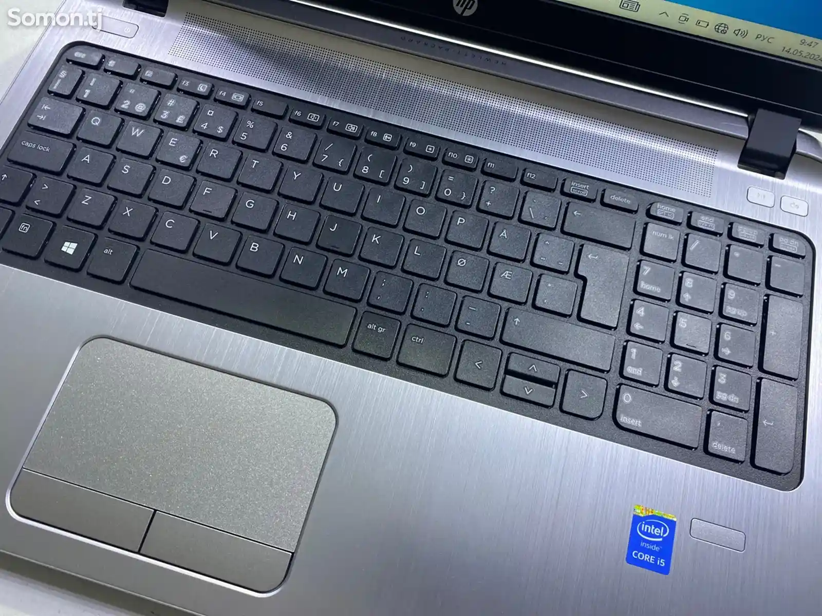 Ноутбук HP core i5-5GEN-3