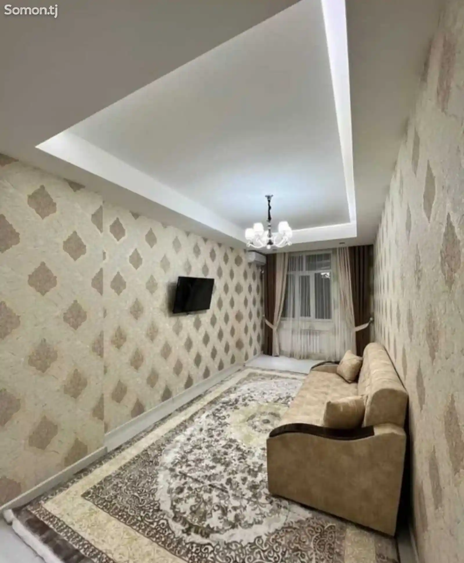 2-комн. квартира, 8 этаж, 68м², Сомони Бурак-3