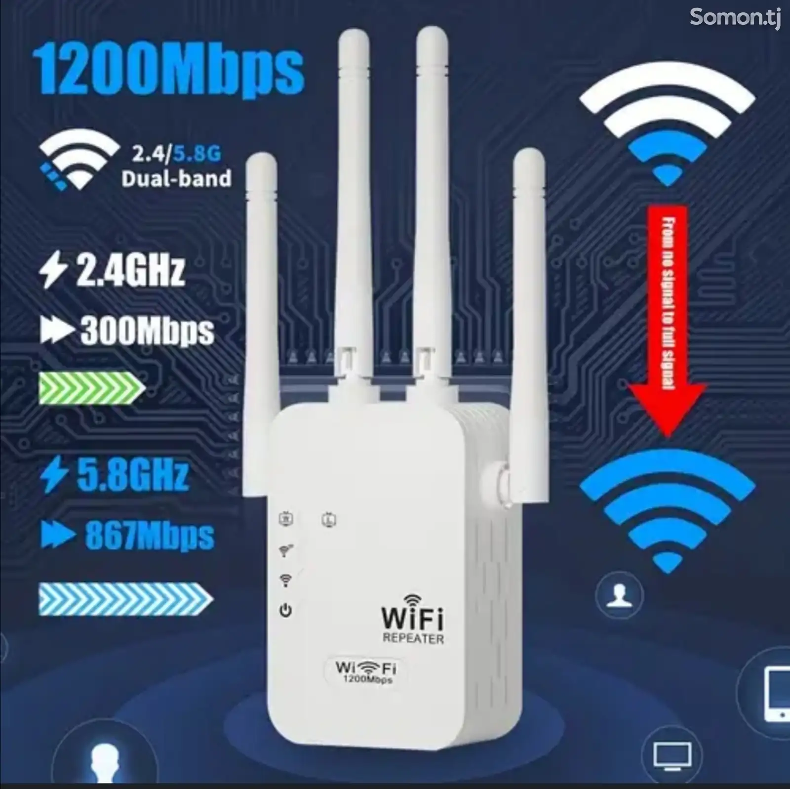 Усилитель для роутера WIFI-2