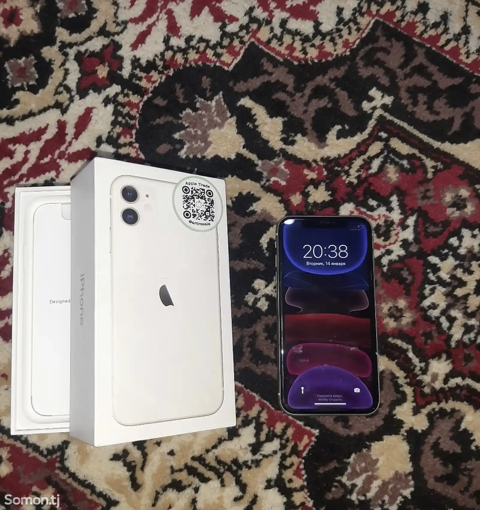 Apple iPhone 11, 64 gb, White-1