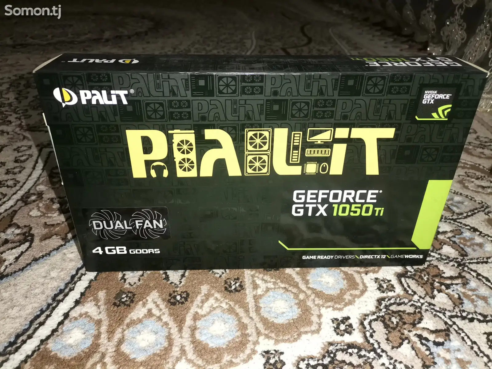 Видеокарта Palit GTX 1050TI 4GB-1