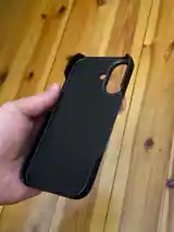 Замшевый чехол iPhone 16-2