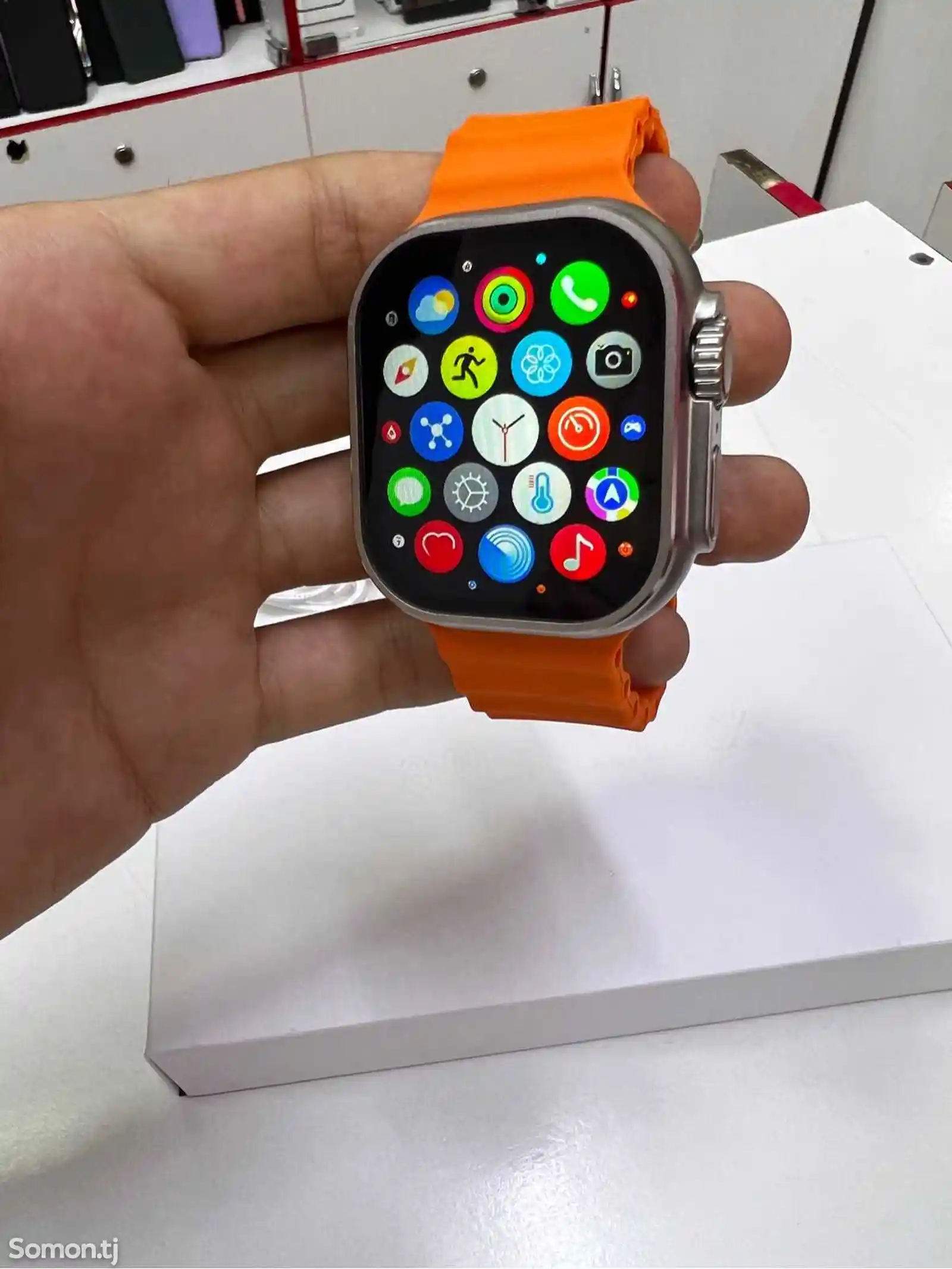 Смарт часы Apple Watch ultra lux copy - люксовая копия-5