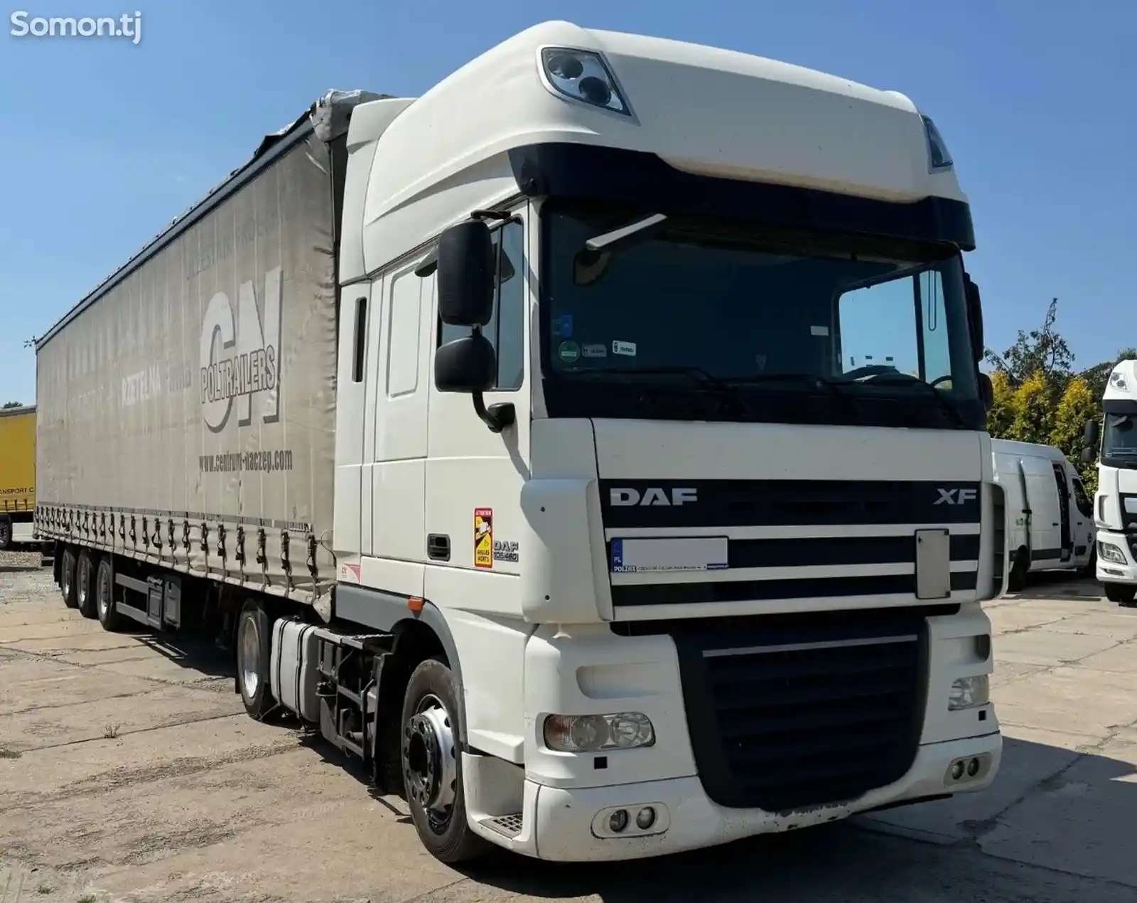 Бортовой грузовик Daf xf 105.460, 2011-2