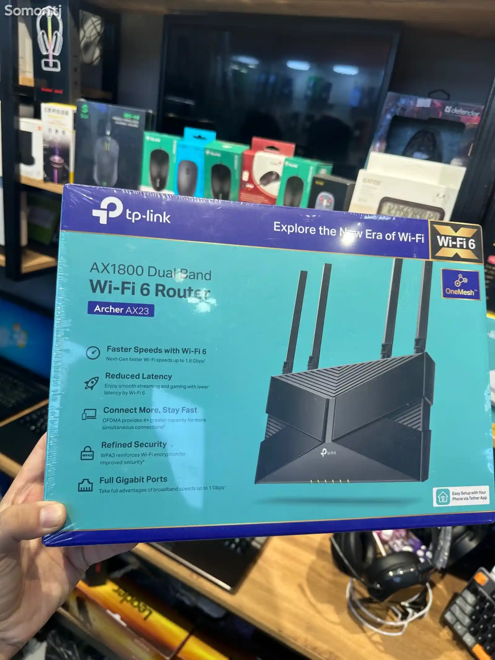 Wi-Fi роутер TP-Link AX1800 Archer AX23-1