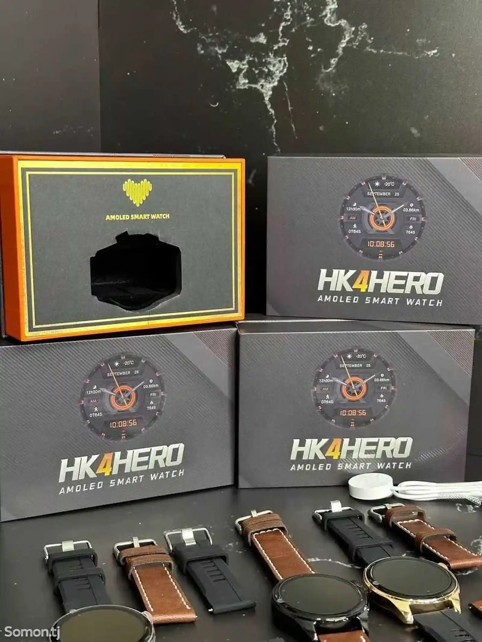 Смарт часы HK4 Hero Amoled-2