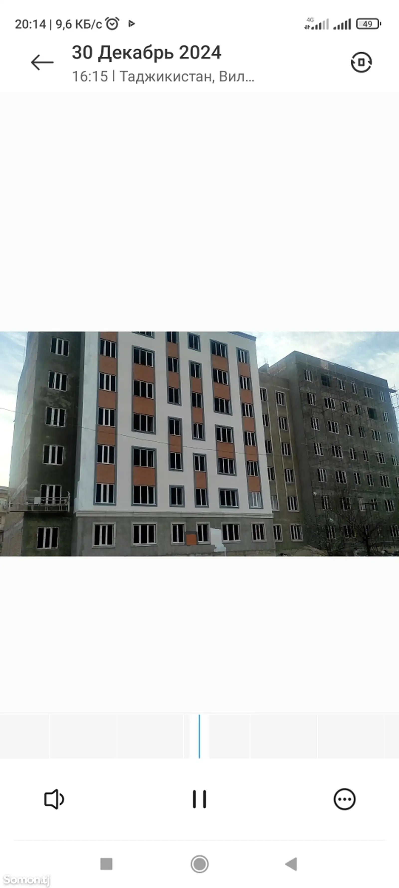 1-комн. квартира, 5 этаж, 46 м²,  к.А.Ҷоми-1