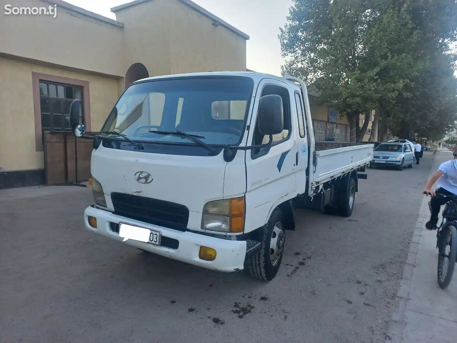 Бортовой автомобиль Hyundai mighty , 2002-1