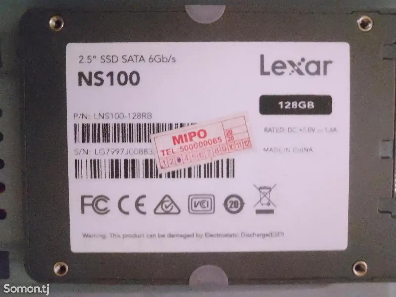 SSD накопитель 128gb