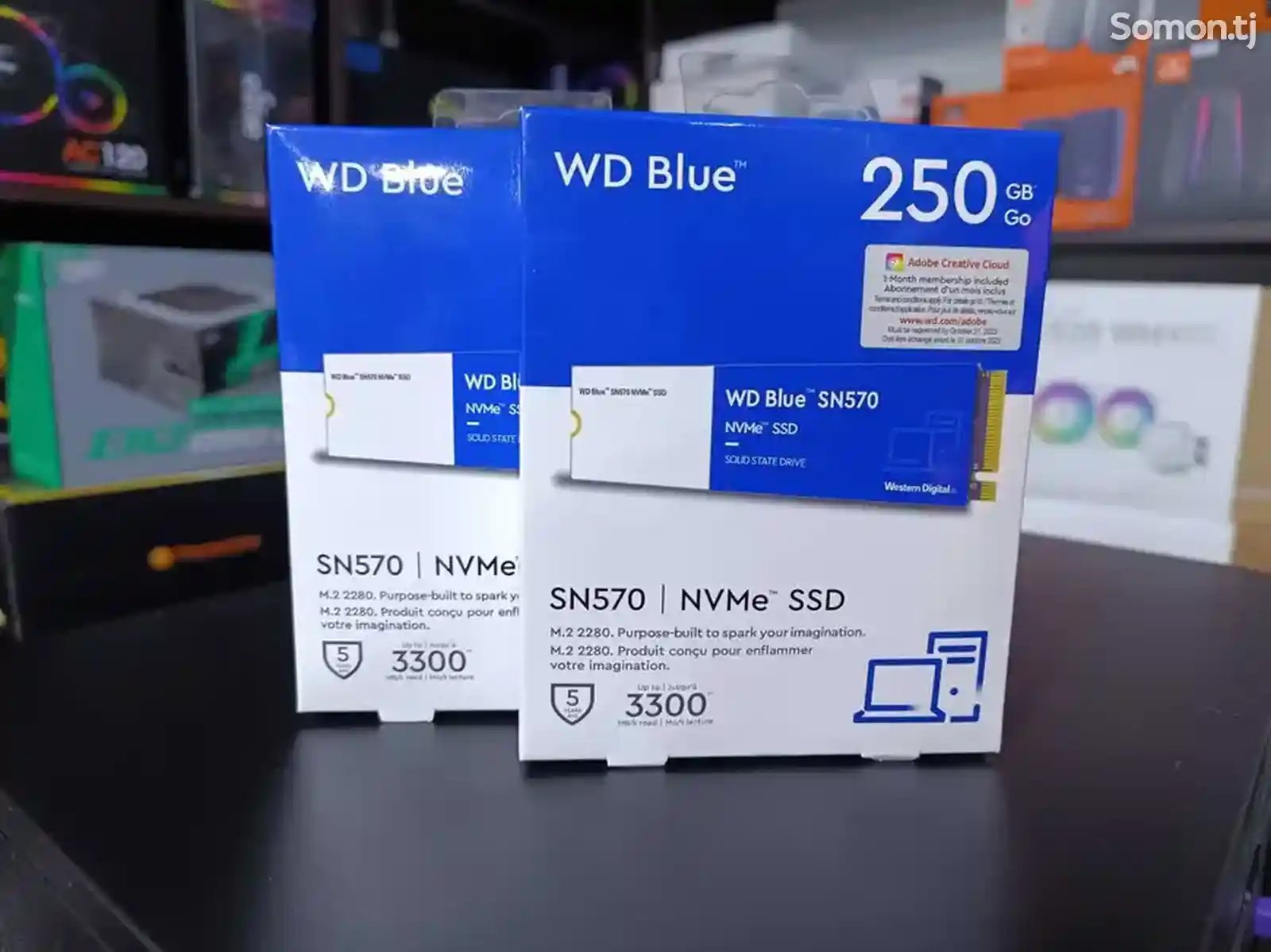 SSD накопитель M.2 Nvme WD Blue / 250GB 3300Mb/S
