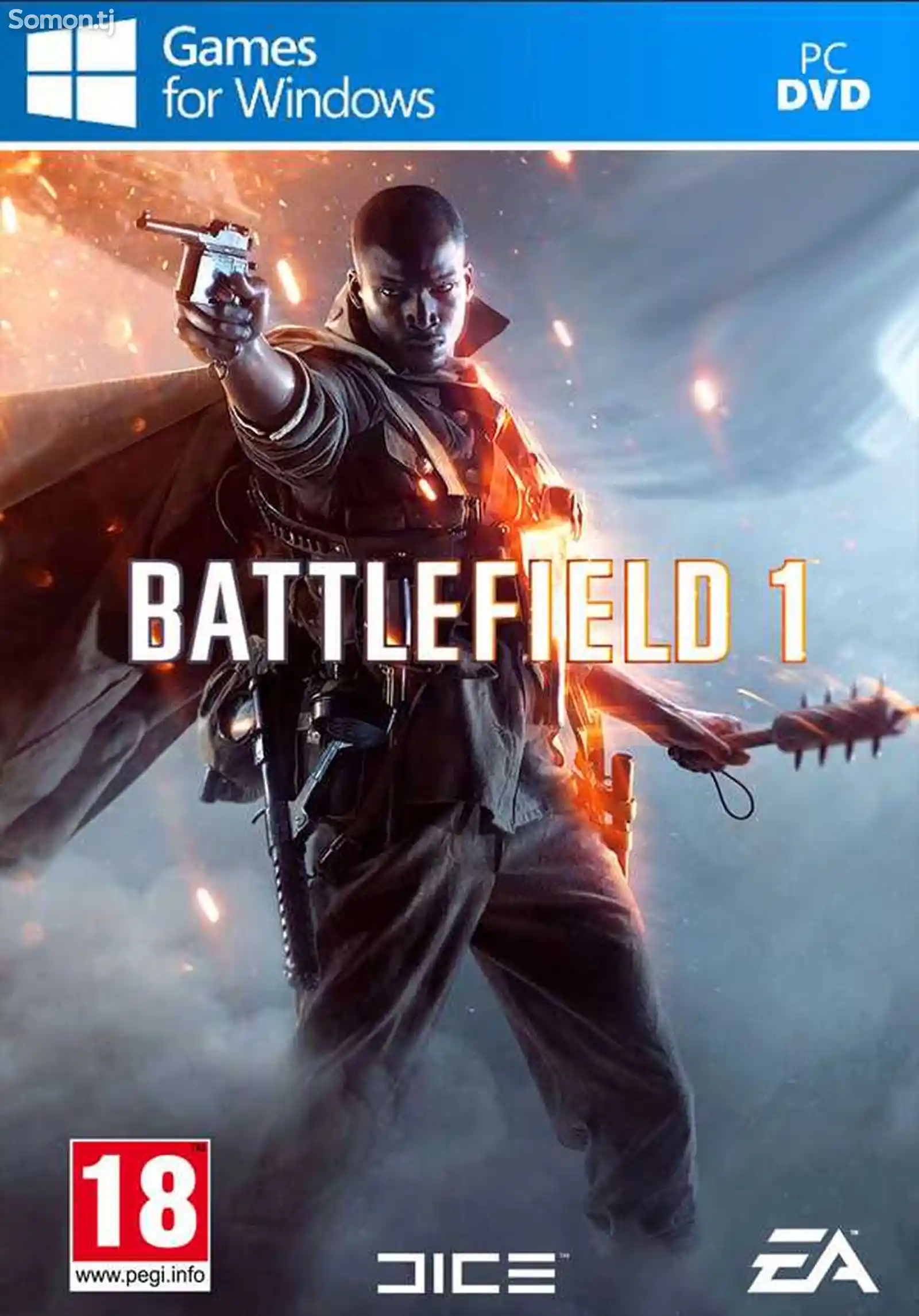 Игра Battlefield 1 для компьютера-пк-pc-1