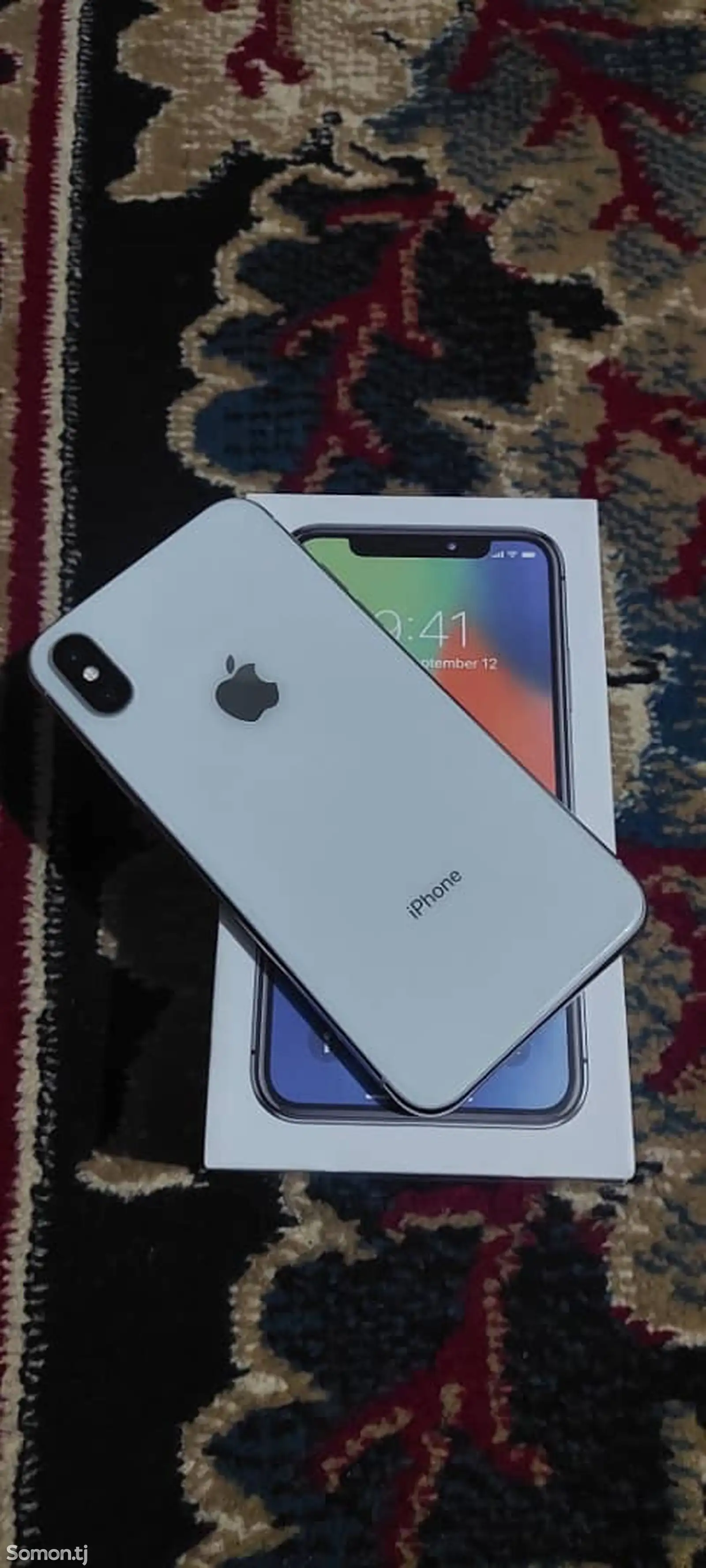 Apple iPhone X, 256 gb, Silver-1