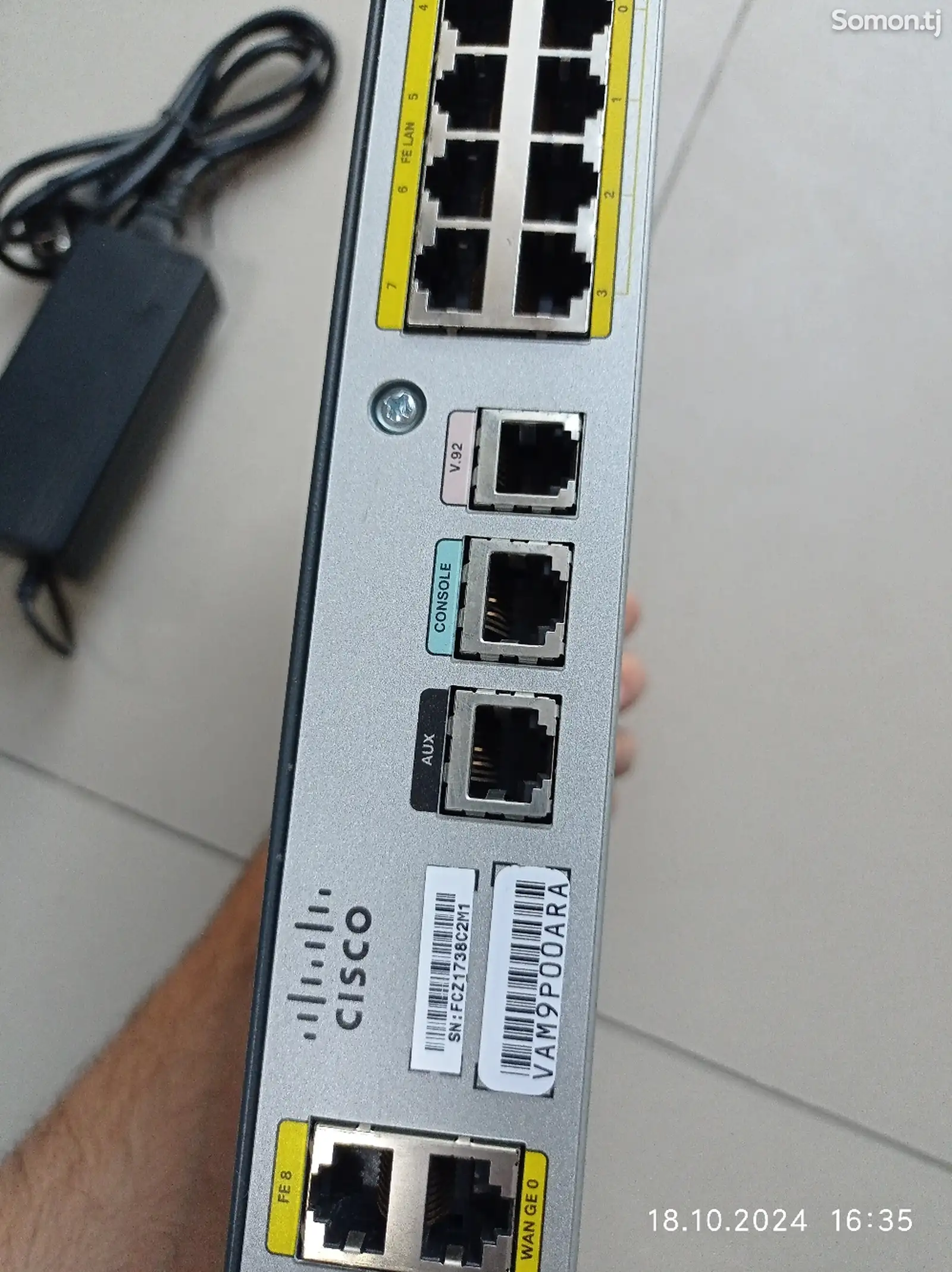 Маршрутизатор Cisco Model Cisco 890-7