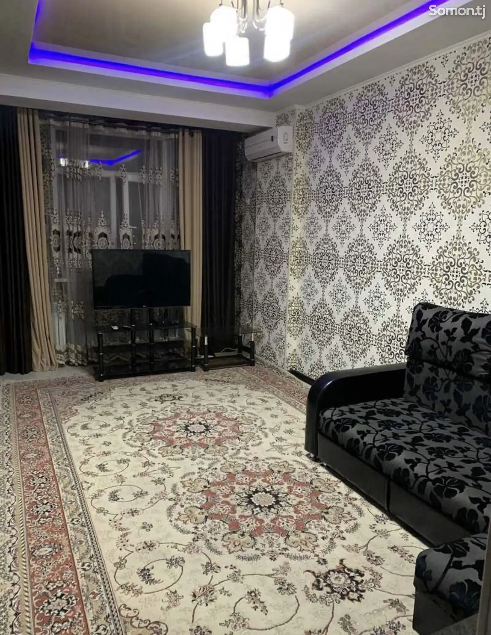 2-комн. квартира, 16 этаж, 60м², И.Cомони-1