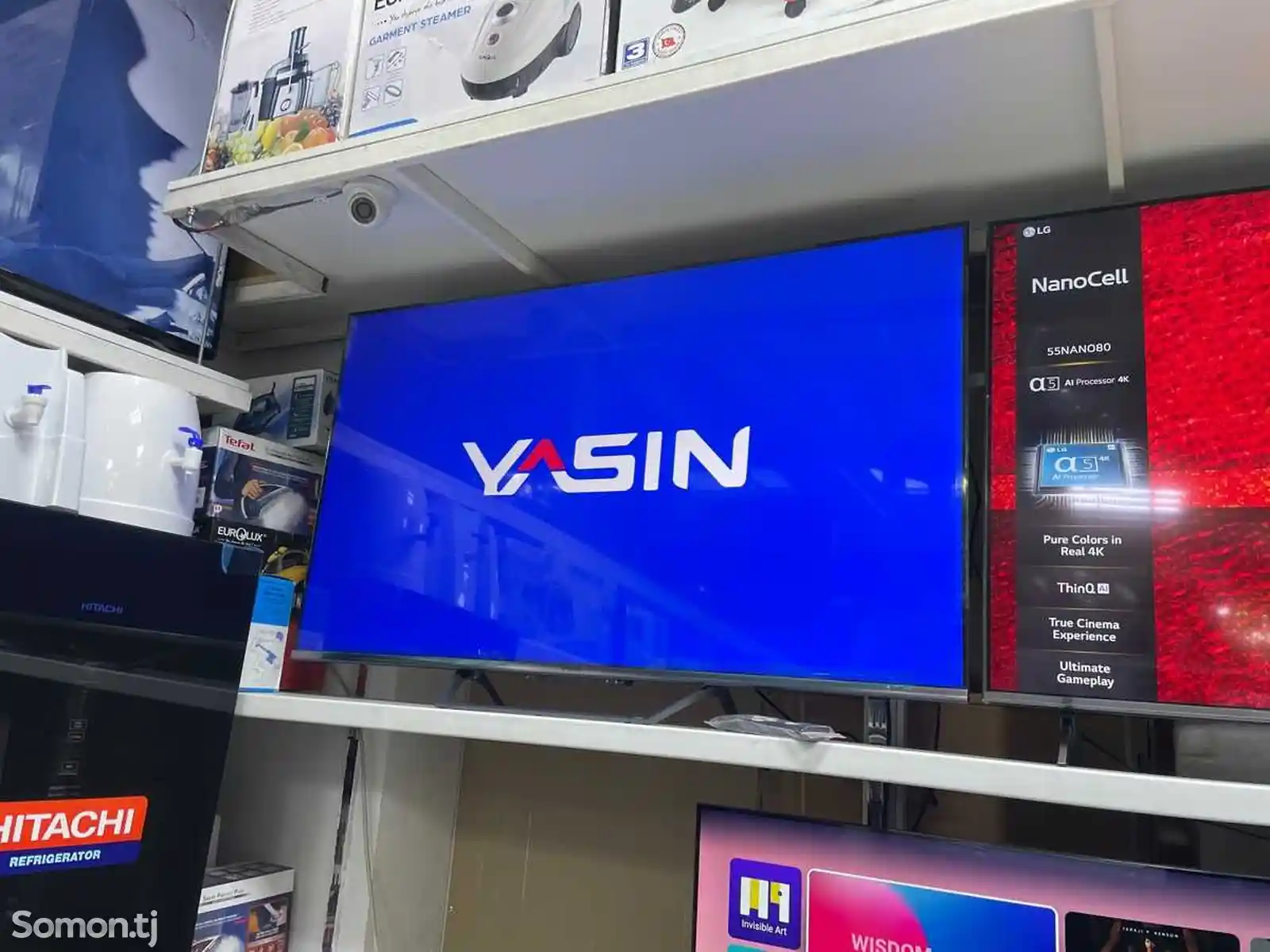 Телевизор Yasin 55 дюйм android smart-5