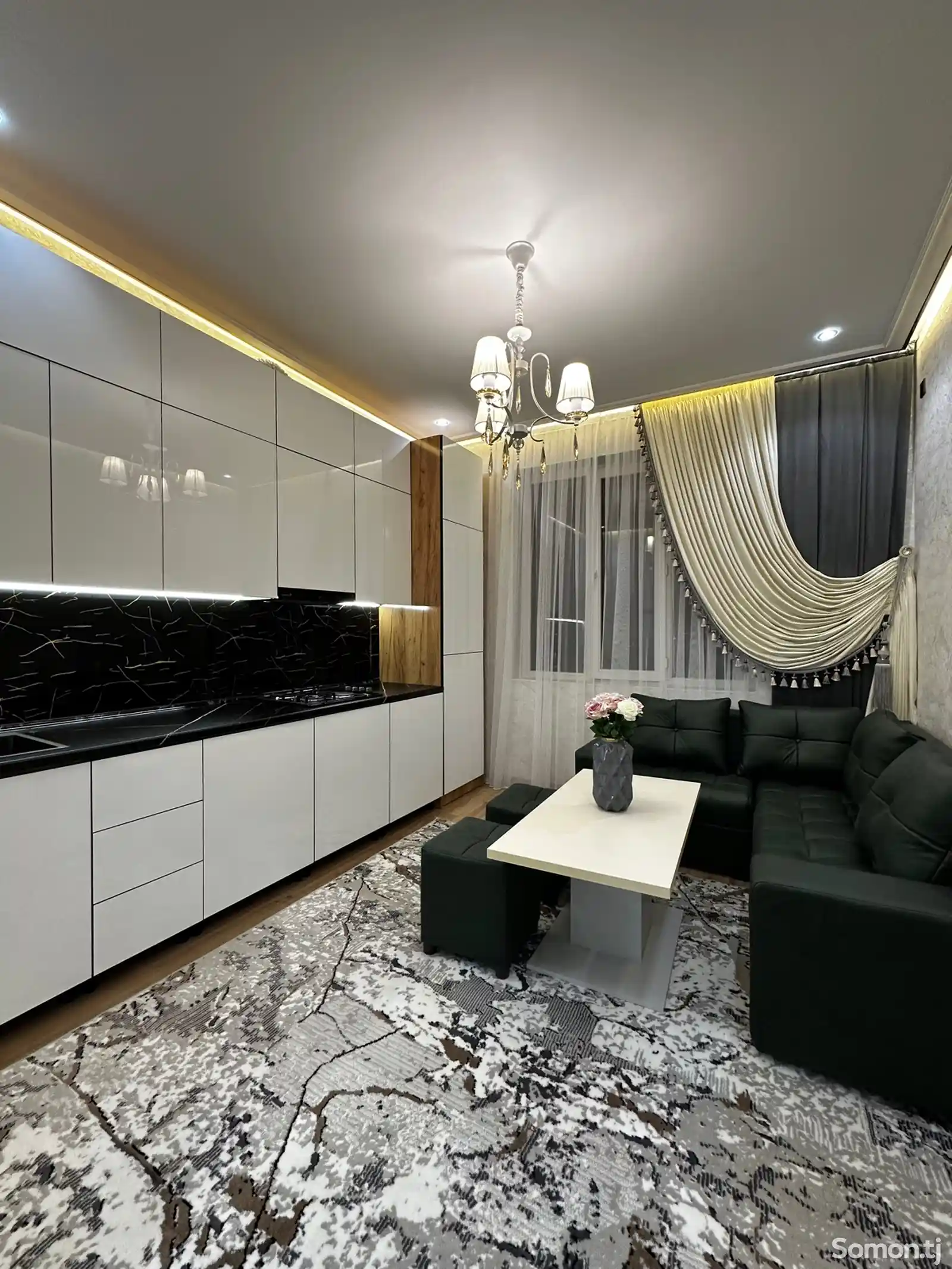 3-комн. квартира, 3 этаж, 89 м², 20мкр,Болои Таможня-4