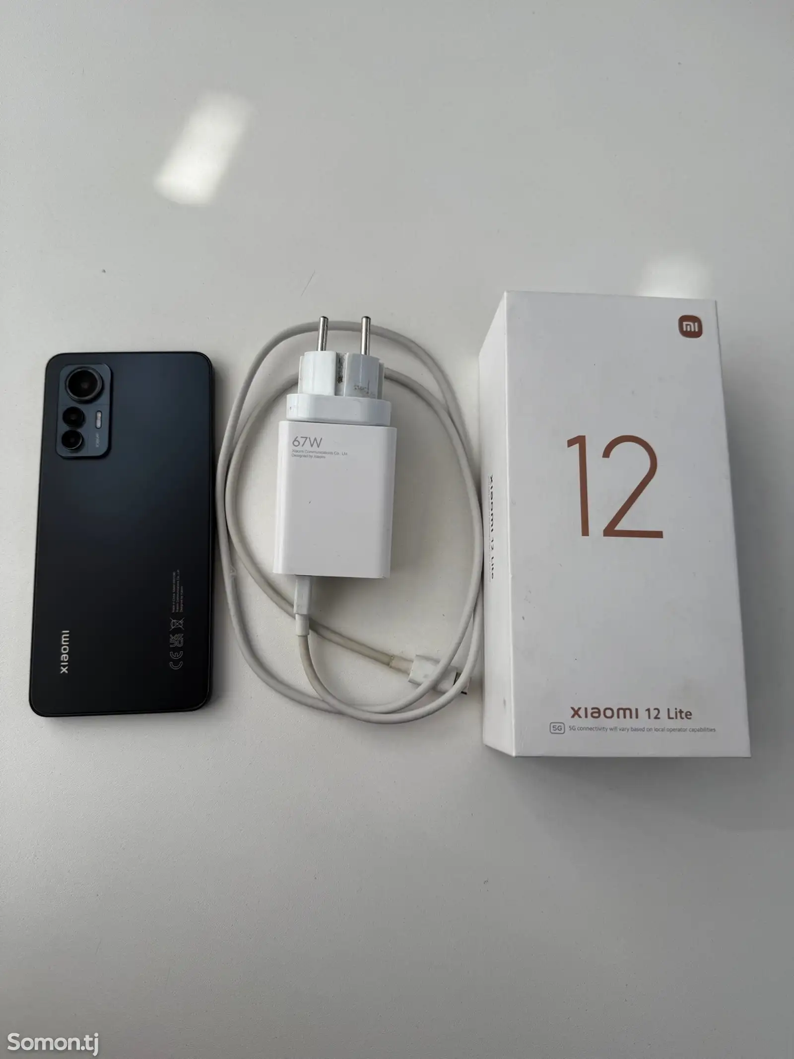 Xiaomi 12 Lite Black-1