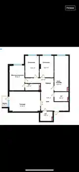 4-комн. квартира, 12 этаж, 141 м², Зелёный бозор-3