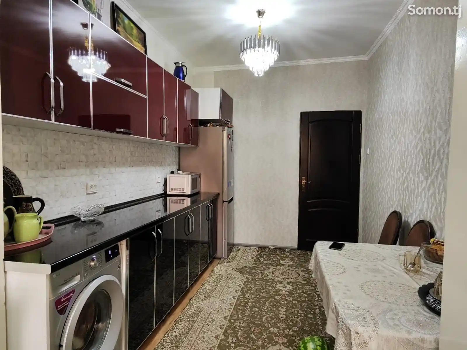 3-комн. квартира, 2 этаж, 76 м², Профсоюз-16