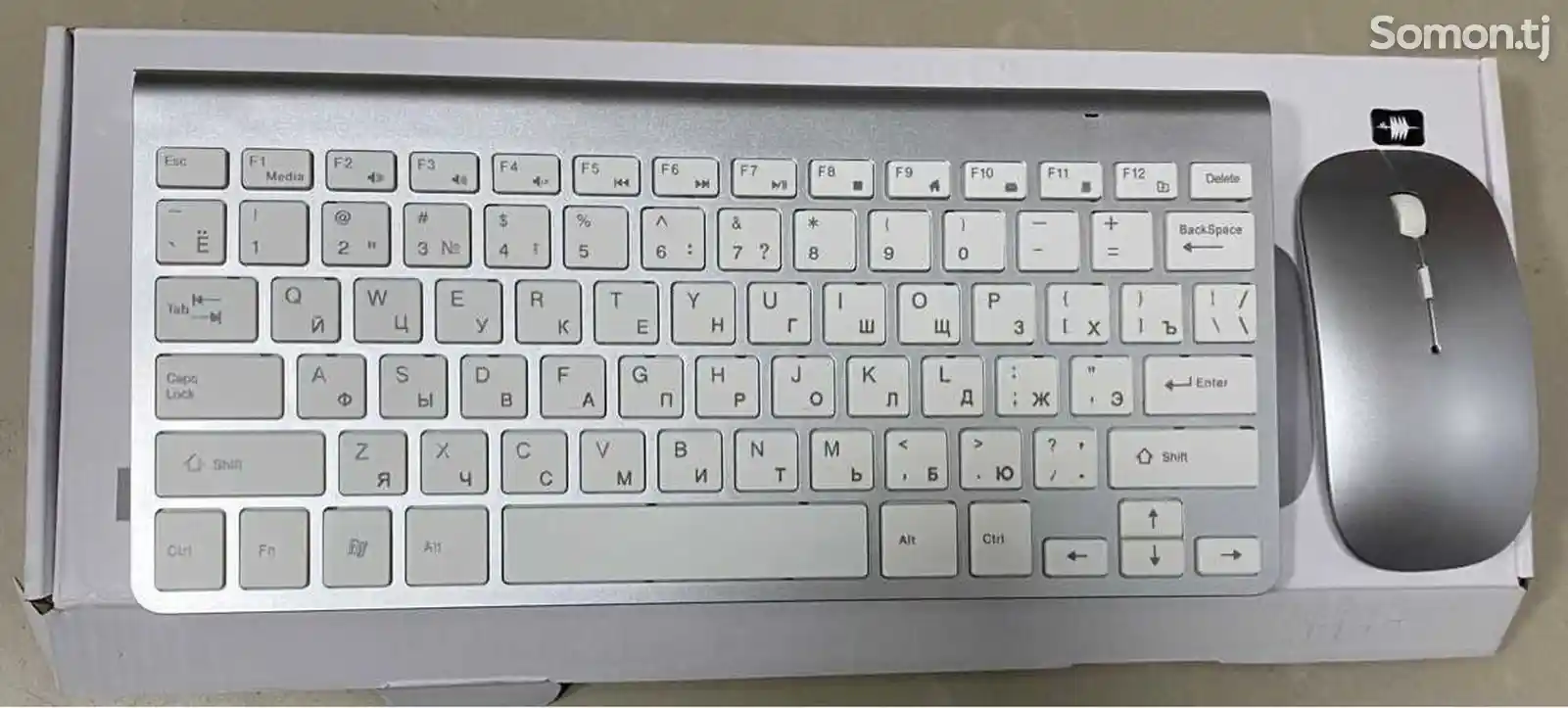 Мини клавиатура+ мышка беспроводная-3