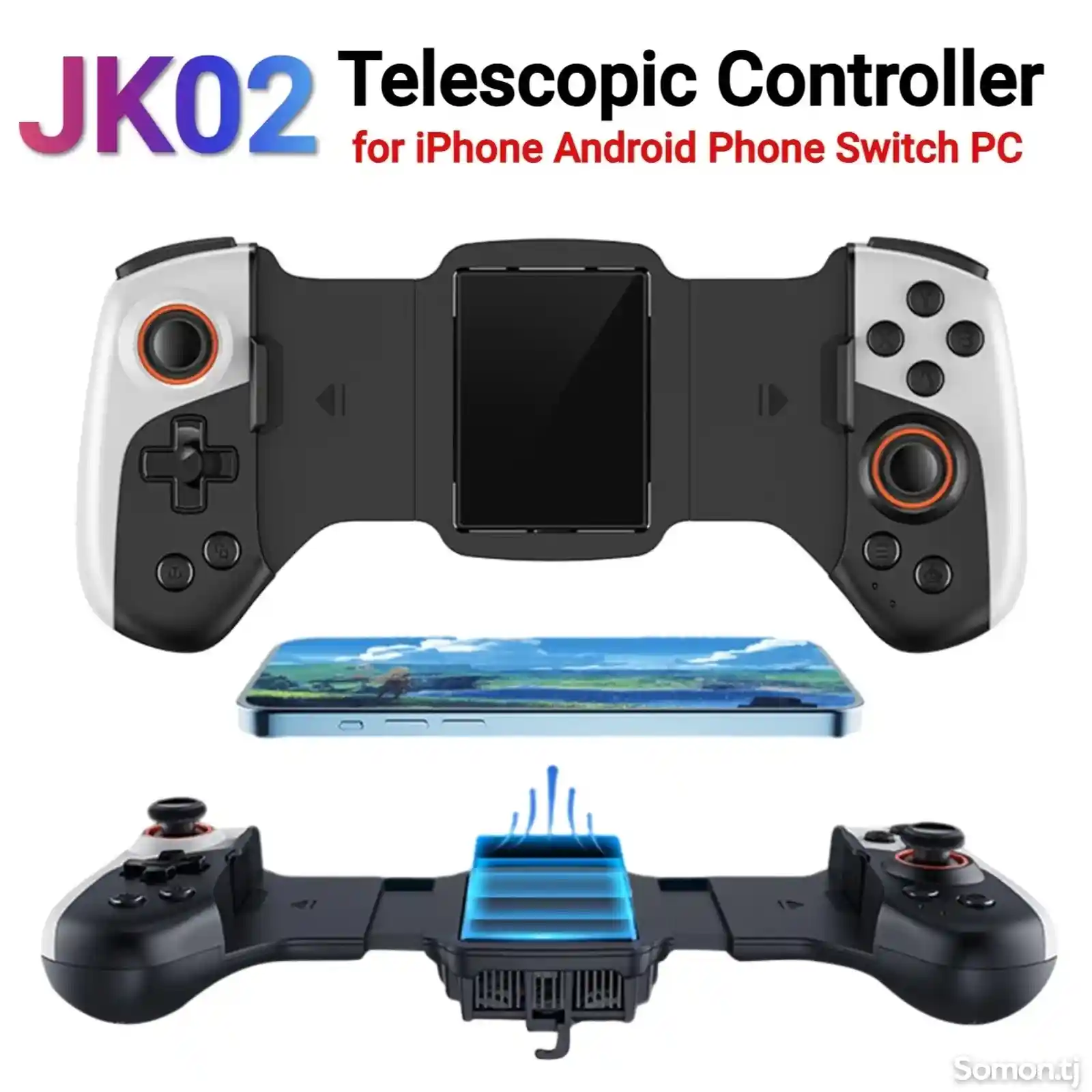 Игровой контроллер с кулером JK-02 CoolSHARK-5