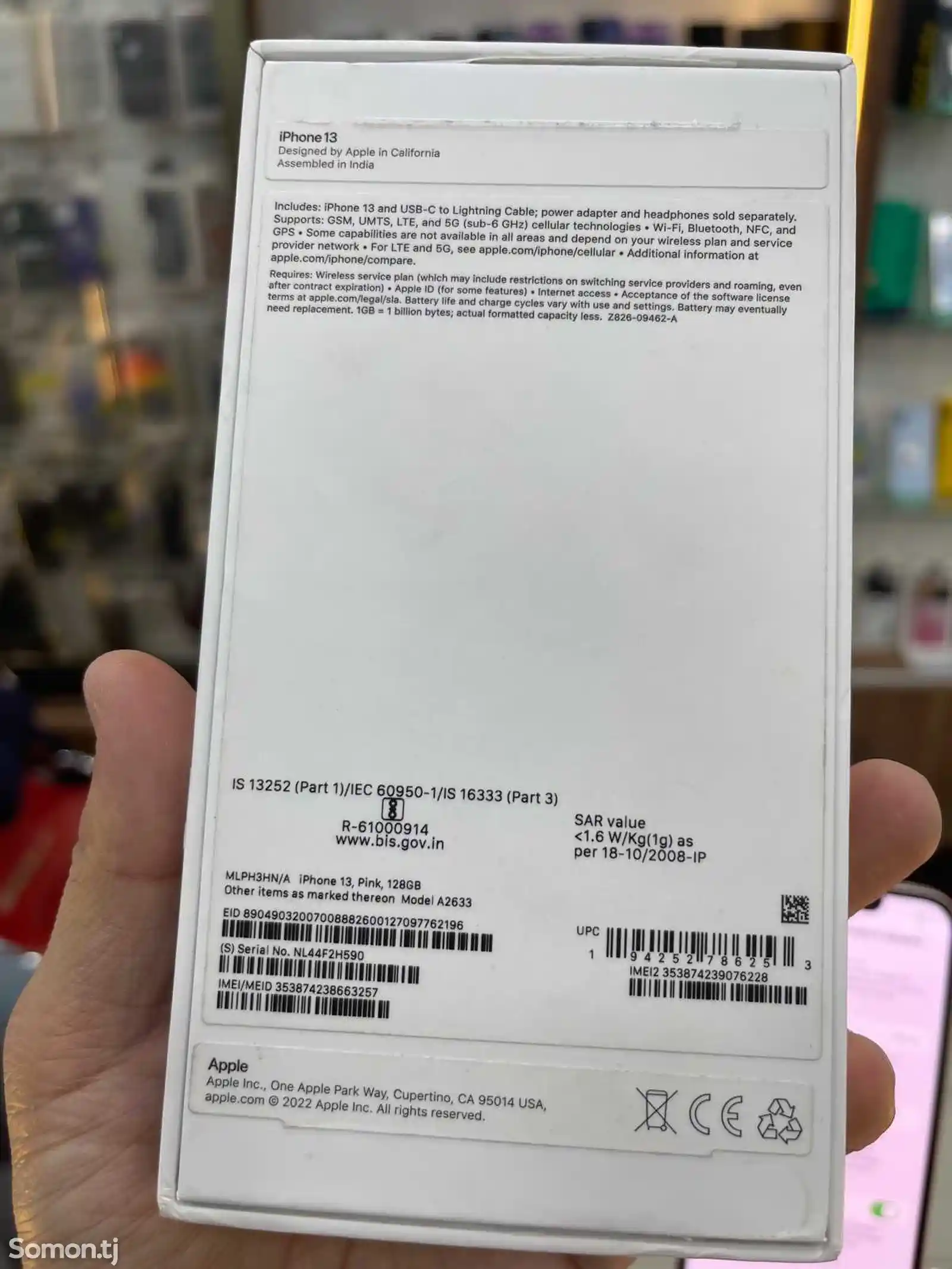 Apple iPhone 13, 256 gb, Pink-6