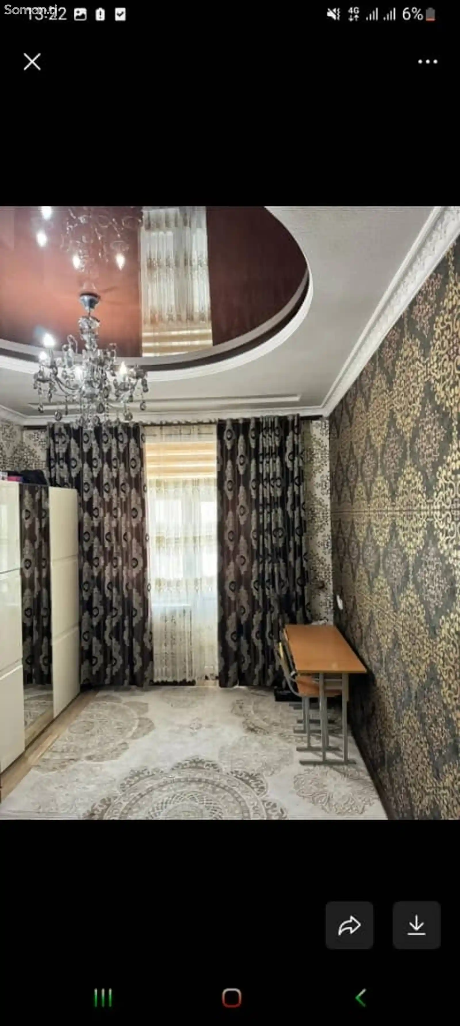 2-комн. квартира, 3 этаж, 58 м², Зарафшон-2