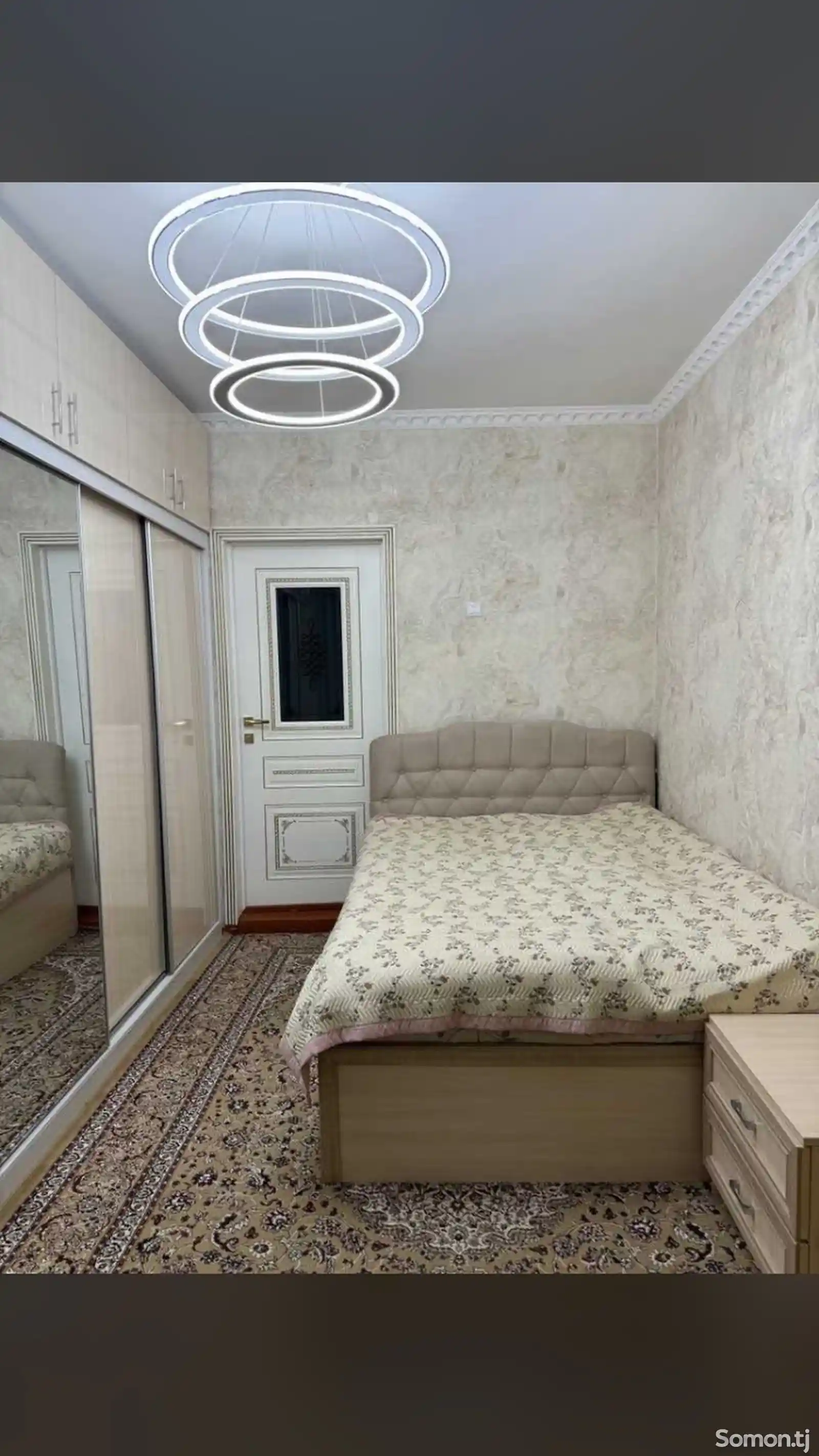 2-комн. квартира, 1 этаж, 62м², Сомони-3