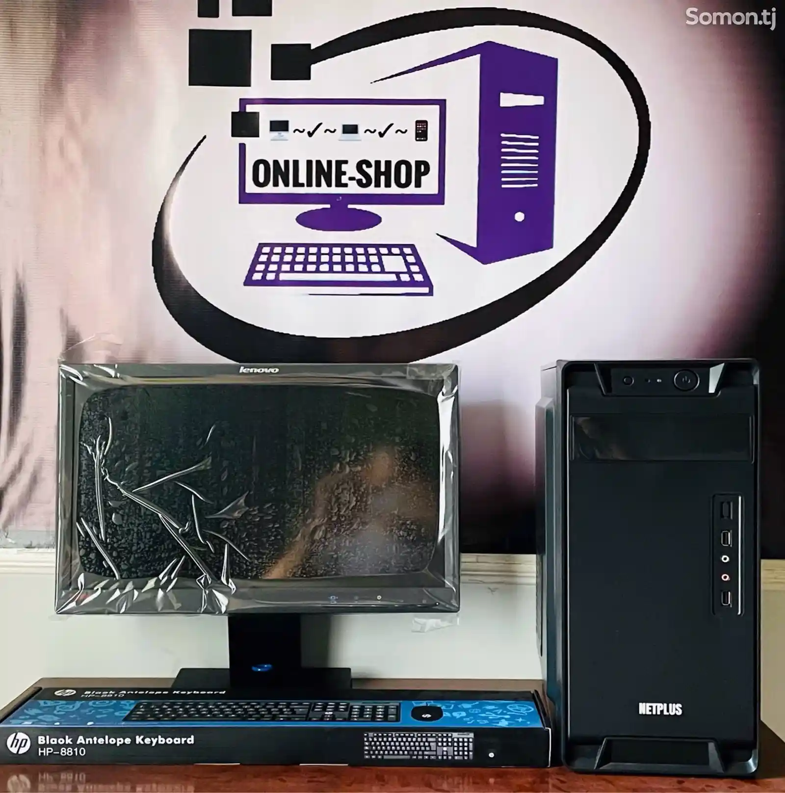 Игровой Пк Netpus Dark/intel core i5 3470/16GBRam/1TB Sata/Lenovo