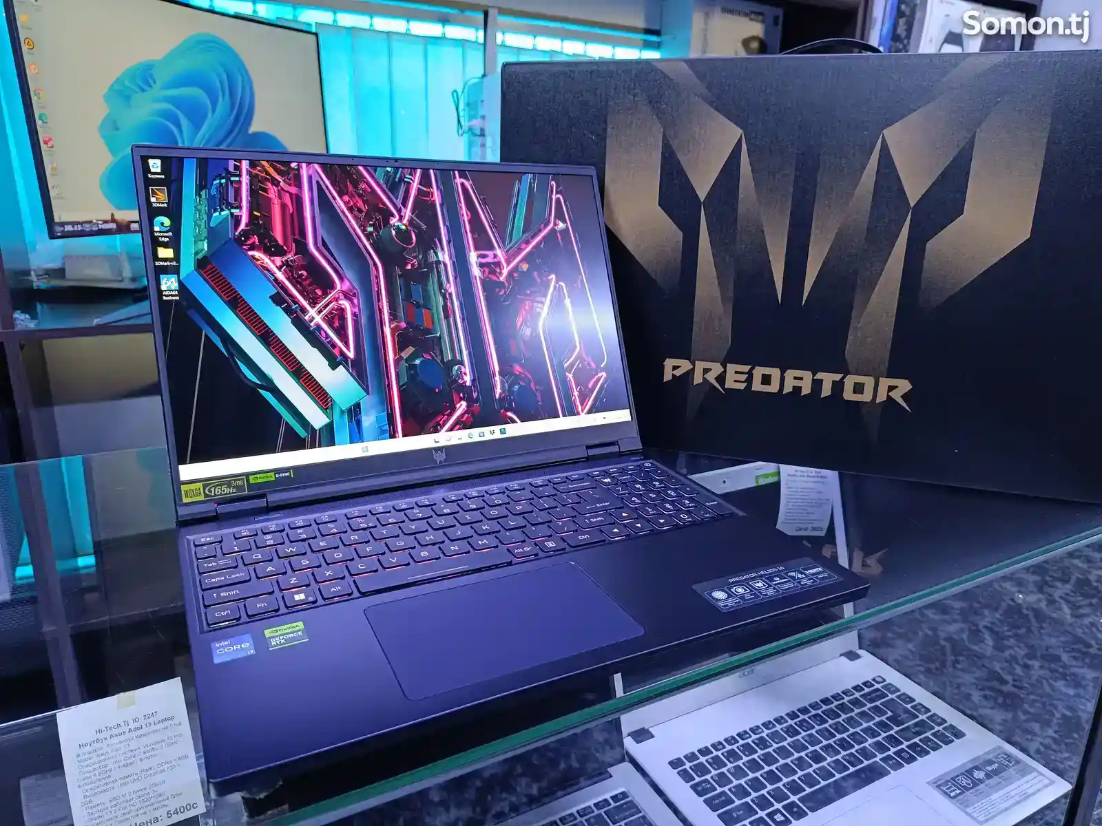Игровой Ноутбук Acer Predator Helios 16 Core i7-13700HX / RTX 4060 / 16GB / 1TB-3