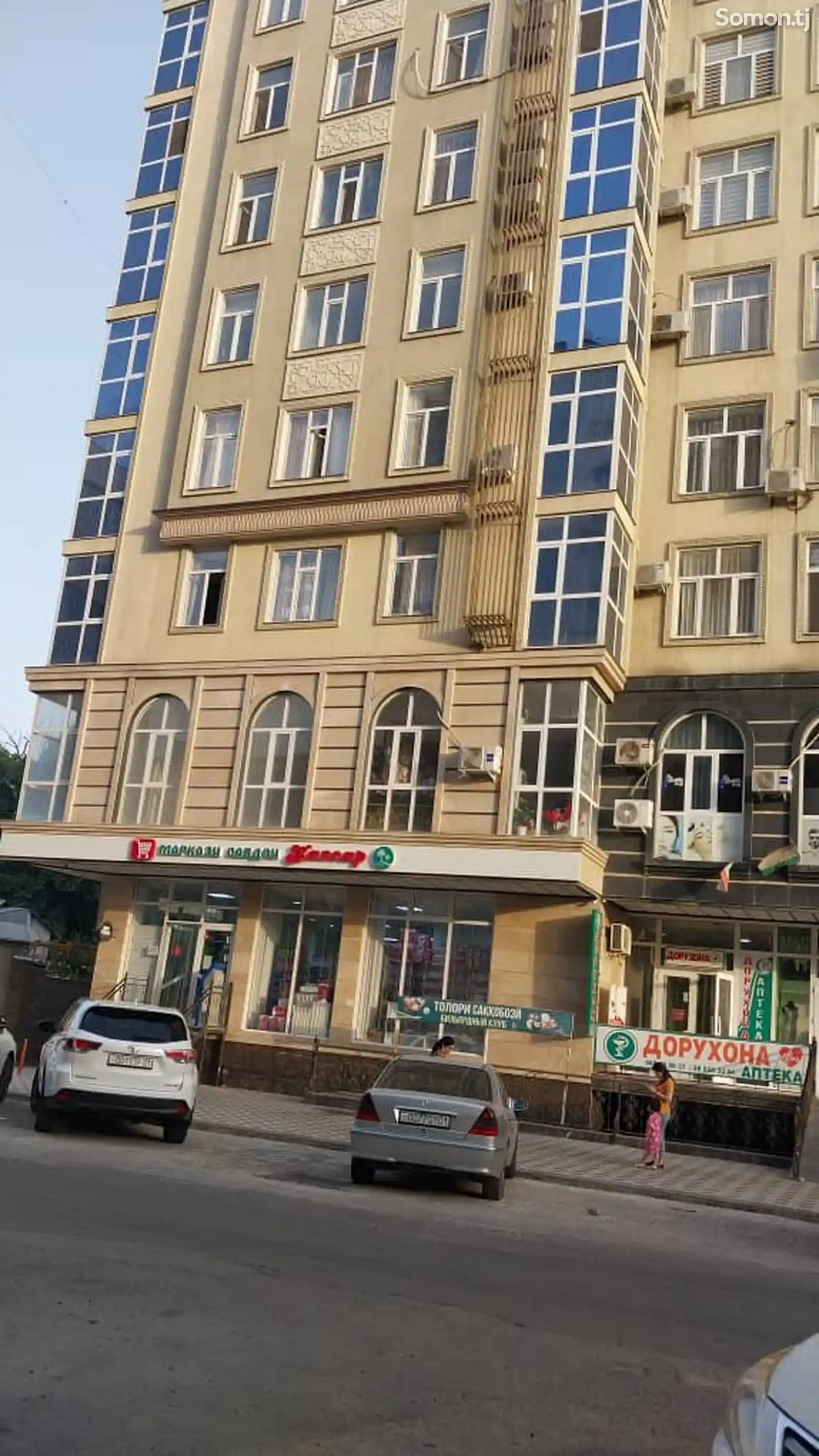 2-комн. квартира, 9 этаж, 74 м², шохмансур садбарг-9