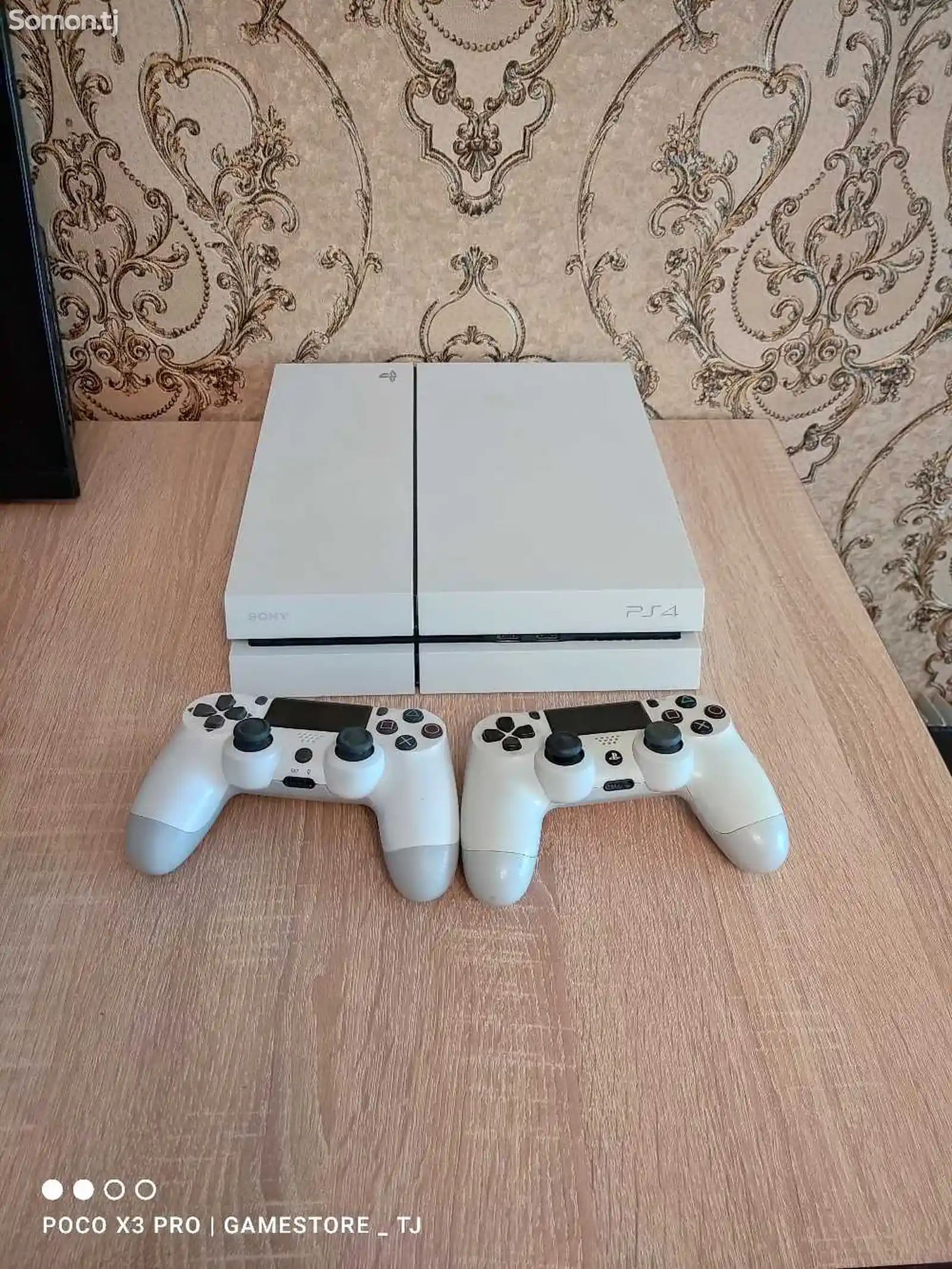 Игровая приставка Sony PlayStation 4 White Edition 500gb-1