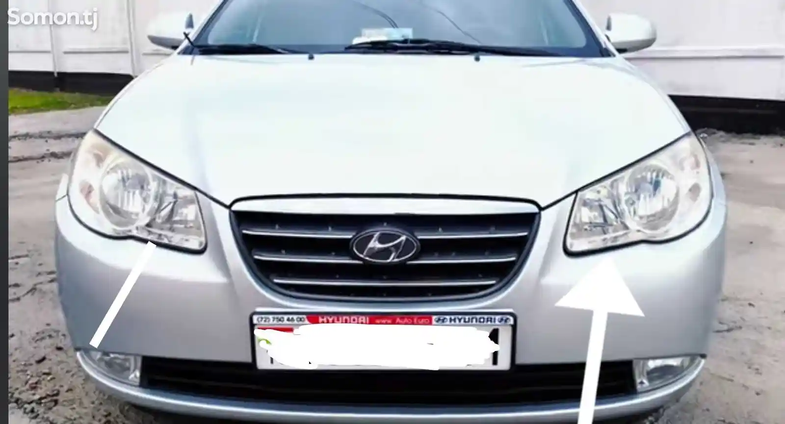Фары Hyundai Avante 2007-3