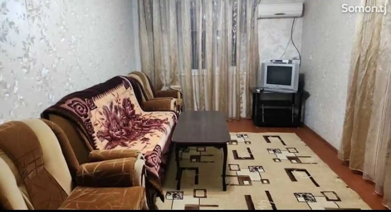 1-комн. квартира, 3 этаж, 40 м², Панчшанбе-4