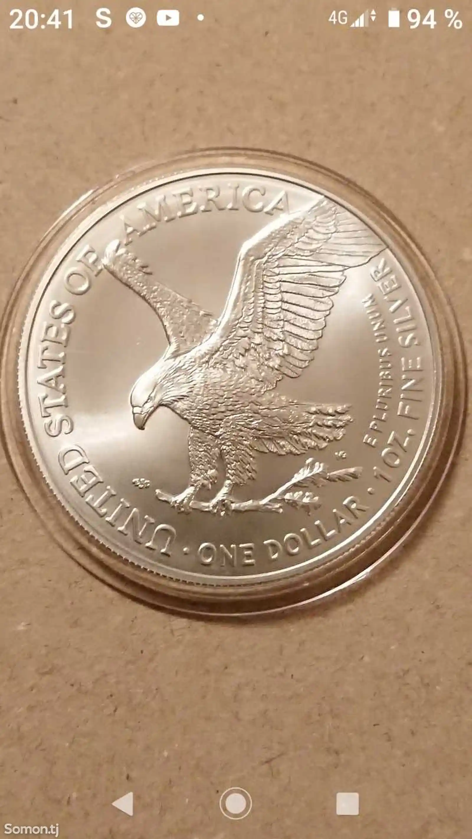 Монета 1 доллар США-1