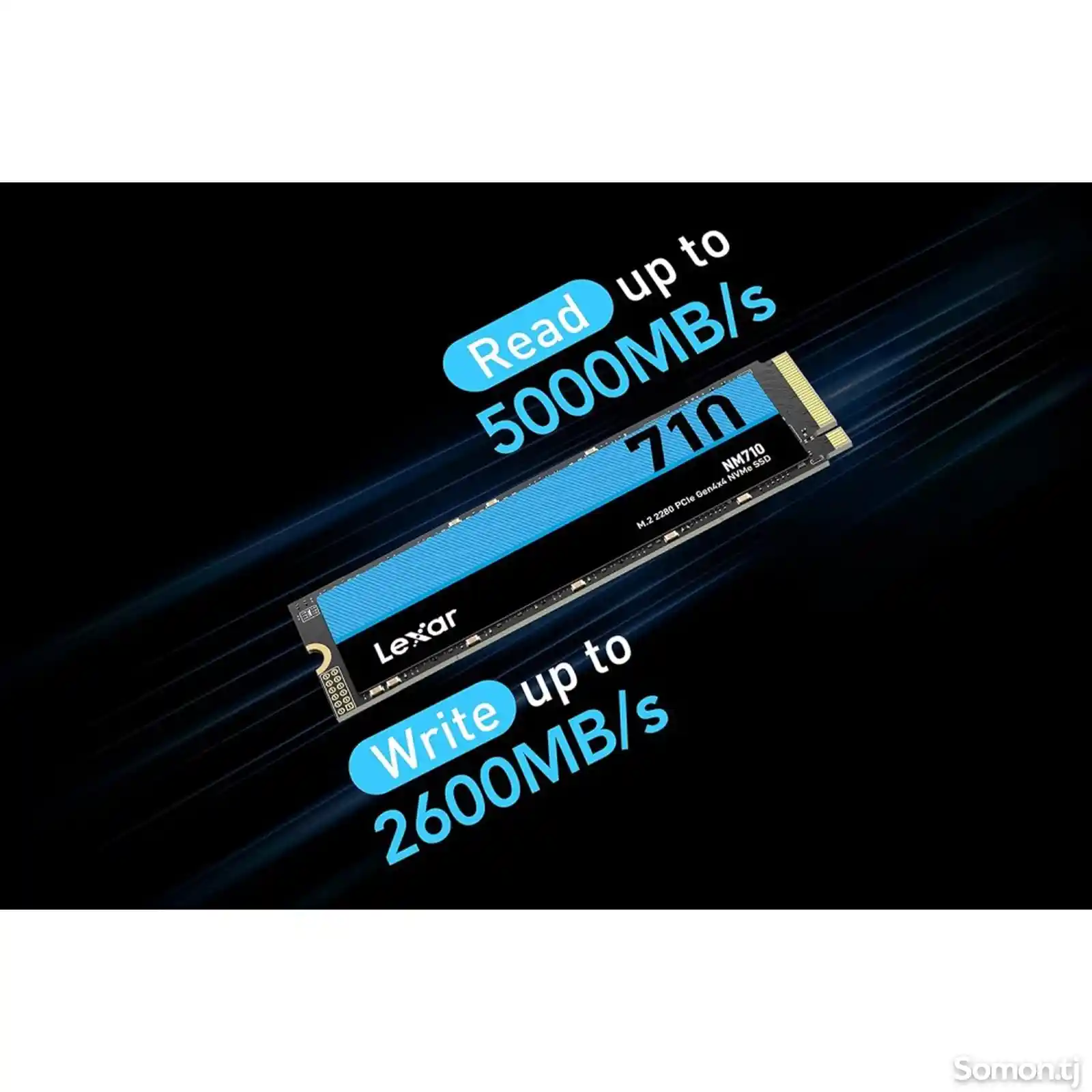 SSD накопитель Lexar NM710 NVMe 512Gb-2