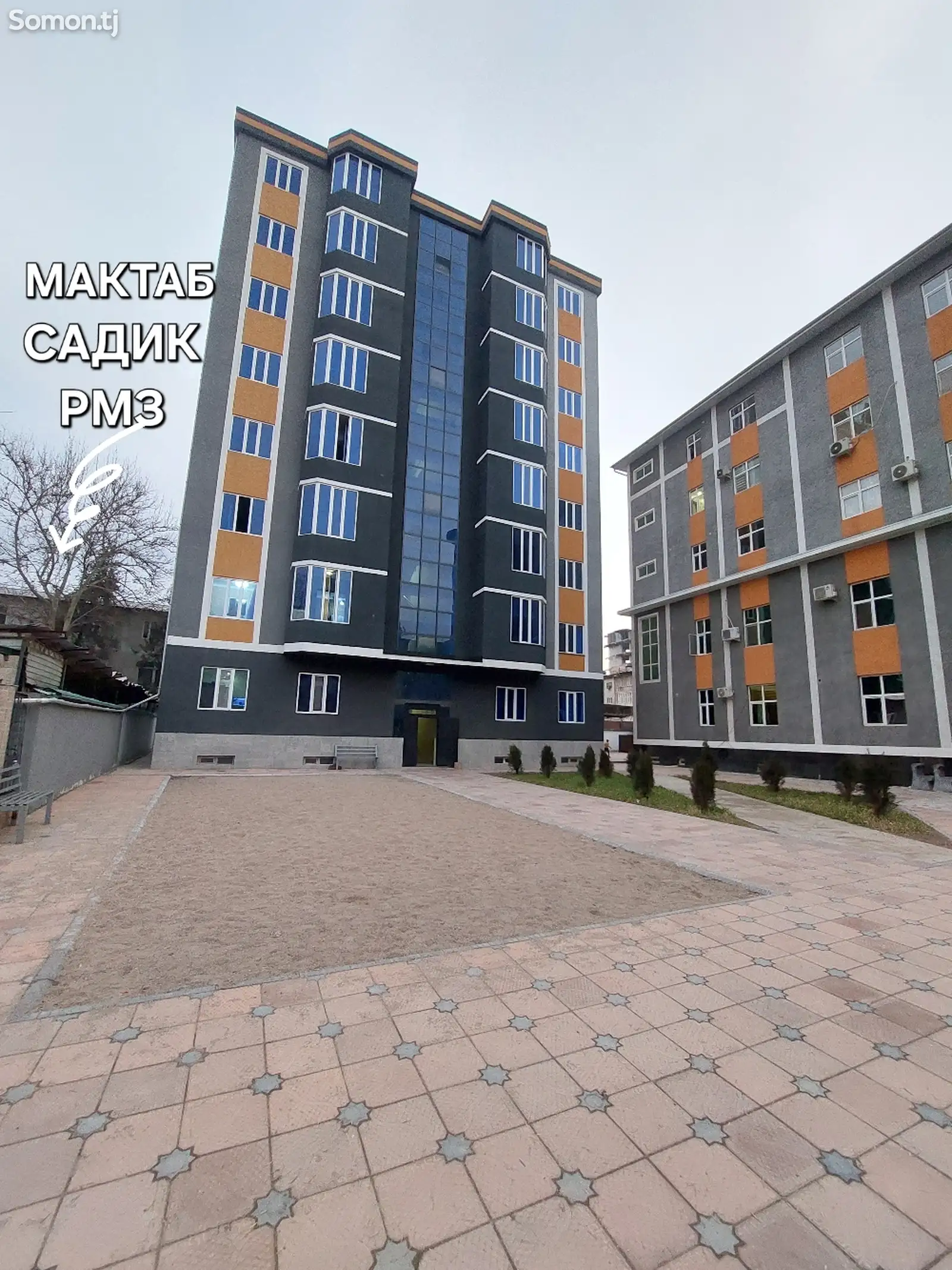 2-комн. квартира, 2 этаж, 70 м², Салимзода 18-1