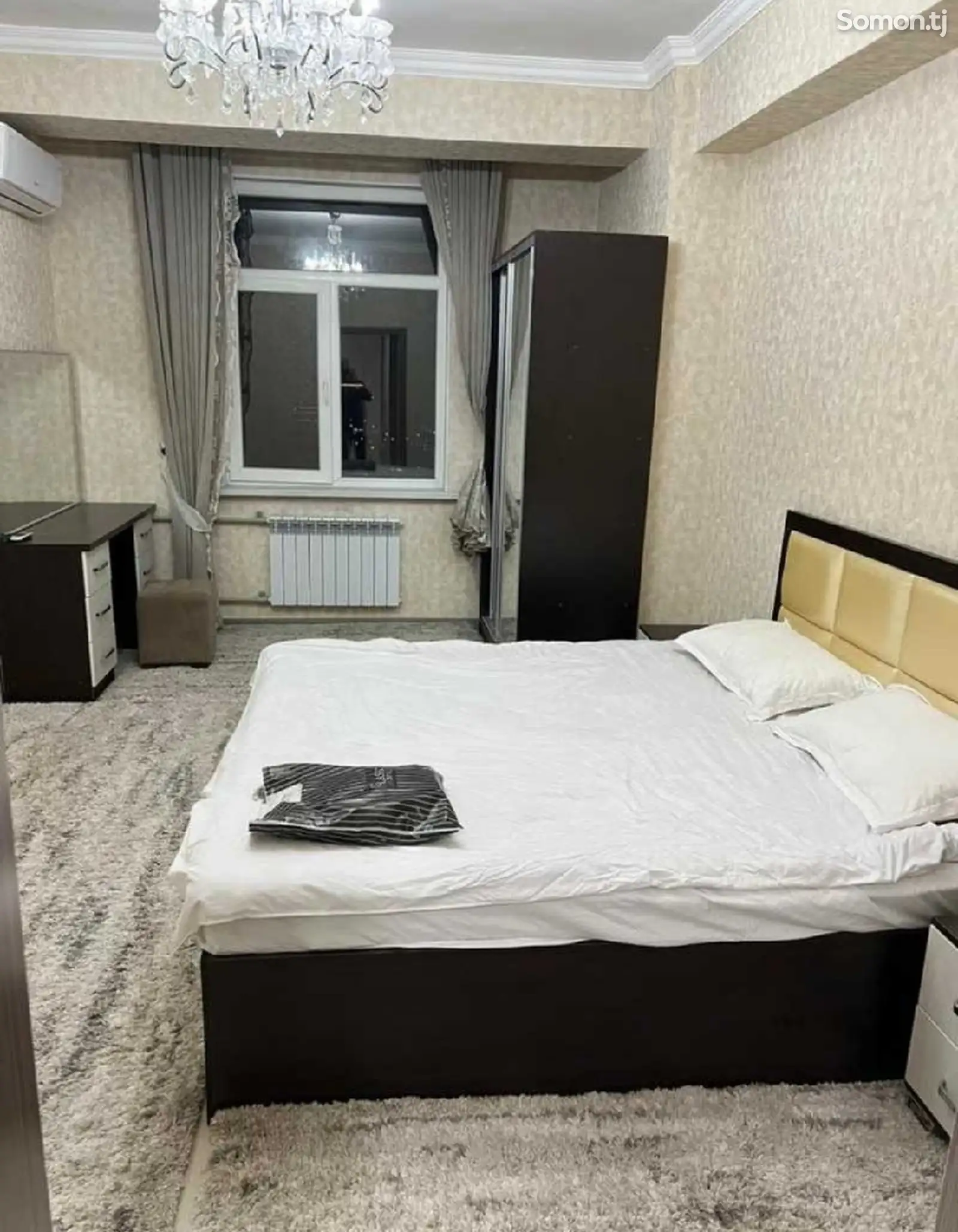 2-комн. квартира, 18 этаж, 90м², сомони-1