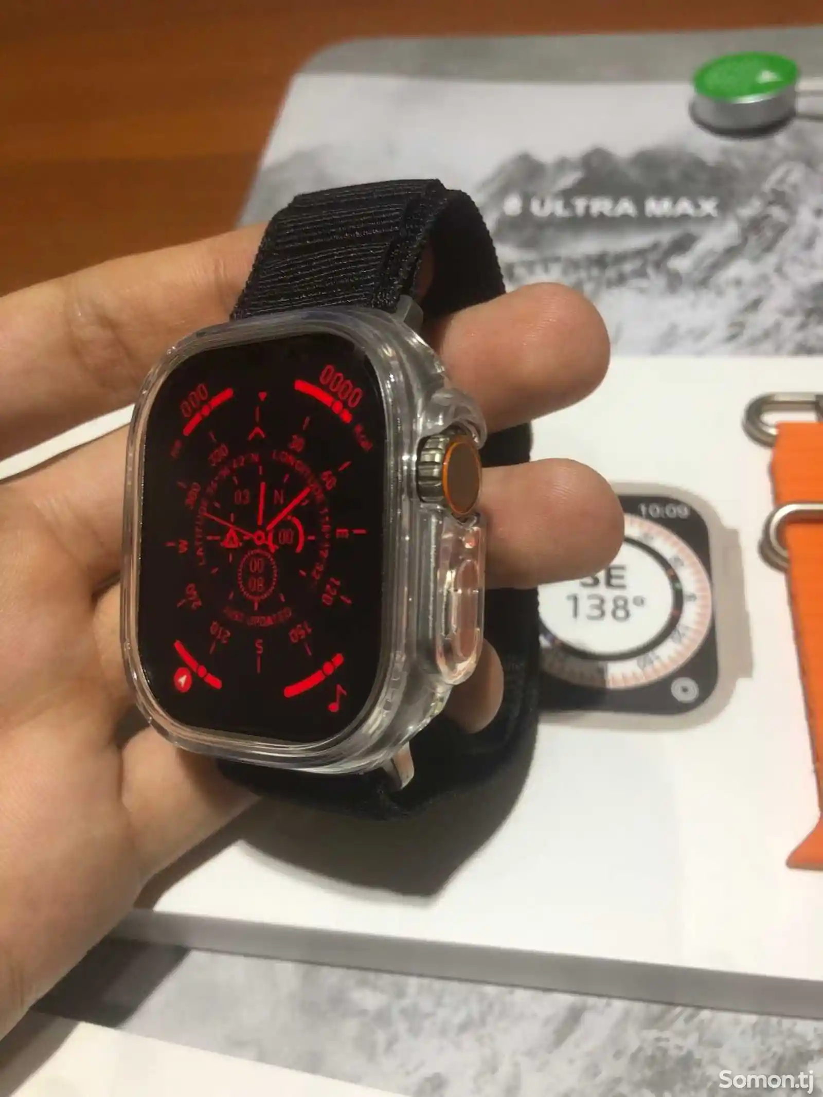 Смарт часы Apple Watch Ultra Lux - Smart Watch 8 Ultra Max-1
