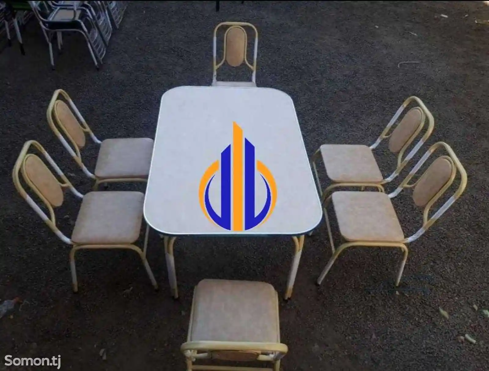 Стол с 6 стульями-12