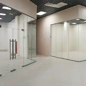 Стеклянные двери для офиса
